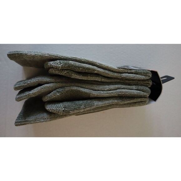 Under Armour Men 4-8 Women 6-9 Khaki Hitch ColdGear Wool Blend Boot Socks-2 Pair - Picture 4 of 7